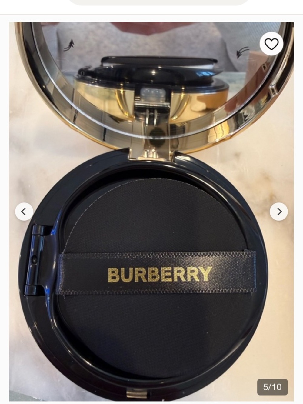 Burberry Matte Glow Cushion Foundation - 20 Fair Cool. - Picture 4 of 8